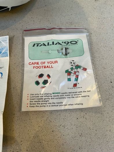 Coca Cola Italia 90 World Cup Football Extremely Rare
