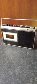 Vintage Toshiba All Solid State  Cassette Recorder  1970s