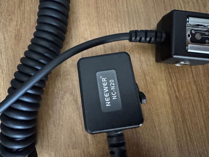 Neewer Nikon flash cable TTL