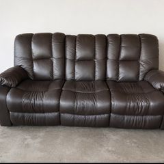3-1-1 Leather Couch
