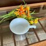 Vintage Mid Century Anchor Hocking Fire King Ovenproof Milk Glass Bowl with Handle 1960 1970s Image 10