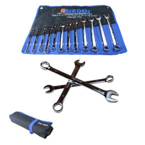 Brand New Bergen 12 Piece Combination Spanner Set