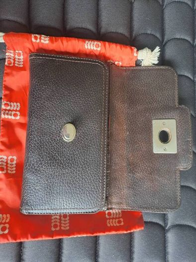 orla kiely leather wallet