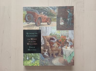 The Wind in the Willows by Kenneth Grahame & Inga Moore (Classic Illustrated Fantasy Paperback)