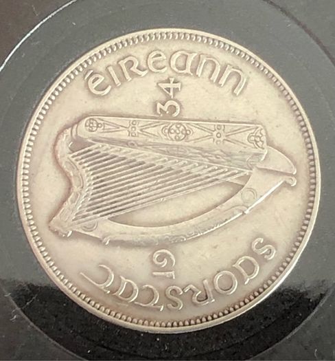 Ireland Silver Half Crown