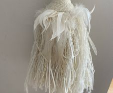 2 Laura Ashley Cream Feather Tie Backs
