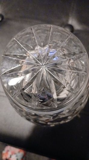 I love the Irish crystal vase for flowers