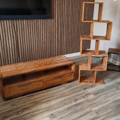 TV stand and Book case