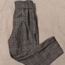 H&m Grey Belted Trousers, part wool Image 6