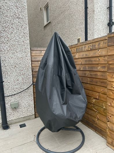 Egg Chair like new with cushion and cover for sale