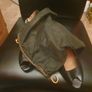 Ladies Leather Open Toe Sling Backs Image 4