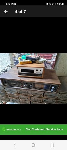Vintage 8Track Stereo System