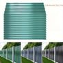 24  x Galvanised Trapezoidal Corrugated Roofing Sheets  Rust-Resistant Image 2