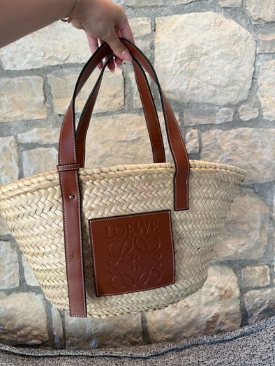 Loewe raffia bag