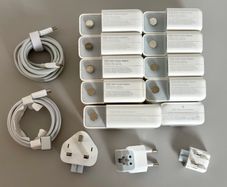 Apple USB-C Power Adapter 30W -140W Plugs & MagSafe 3 Cables
