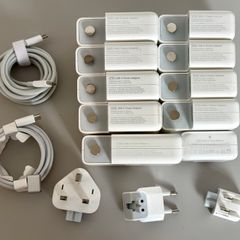 Apple USB-C Power Adapter 30W -140W Plugs & MagSafe 3 Cables