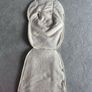 Faux suede pink footmuff for car seat /buggy with teddy lining Image 5