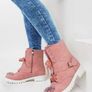 Pink Ankle Boots size 6 - ideal for festivals Image 3