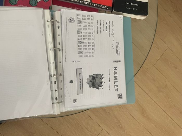 English books and notes from Institute of Education