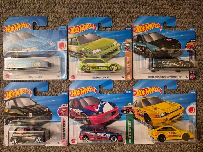 Hot Wheels Honda Civic CRX City