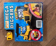 Mega Diggers with fold out play track