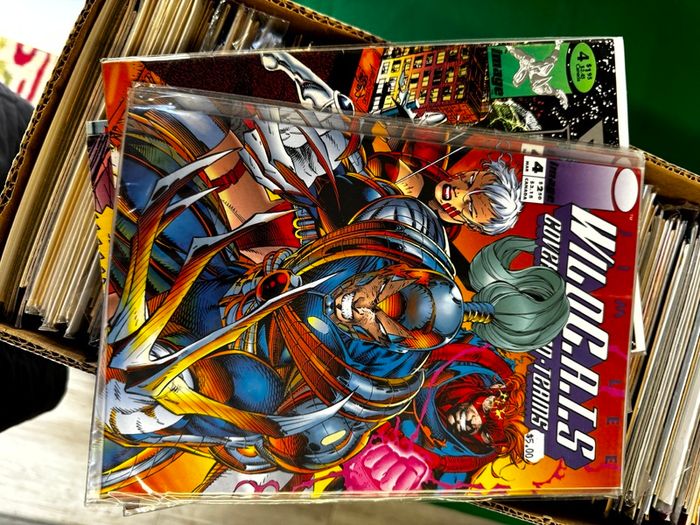 Image & Top Cow Long Comic Box w 320 comics for Sale