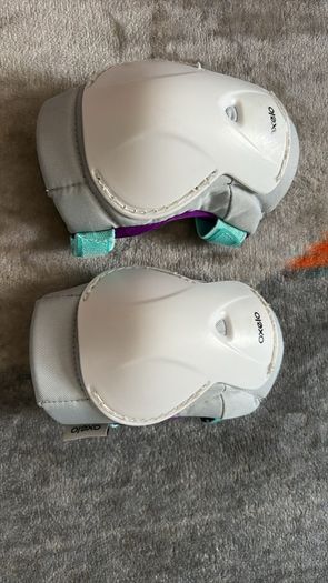 Oxelo Inline Skates and Protective Gear. Approx. Size 31/33