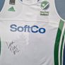 signed and framed irish international hockey jersey Image 2
