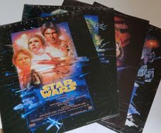 Star Wars Posters x4