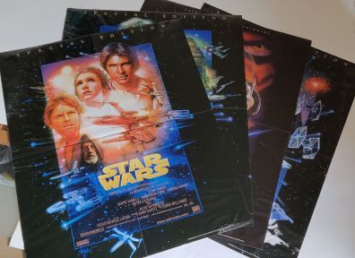 Star Wars Posters x4