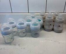 Philips Avent and Mam Bottles