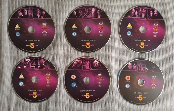 BABLYON 5 DVD box sets (Region 2)