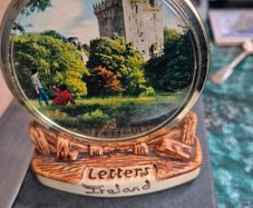 Letter holder vintage irish