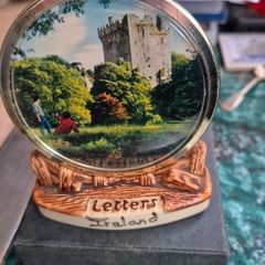 Letter holder vintage irish