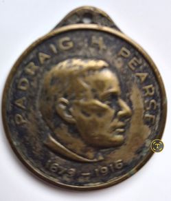 padraig Pearse commemorative medal