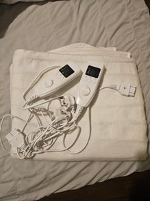 Heated under blanket double size
