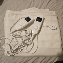 Heated under blanket double size