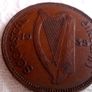 Irish Halfpenny. 1935. Image 2