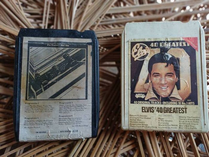 Vintage 8 Track Tapes
