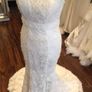 PRICE DROP - Ivory Lace Wedding Dress & Veil Image 2