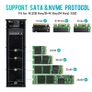 M.2 Nvme & Sata Ssd Enclosure Case Usb 3.2, B-key M-key B+m Key Image 3