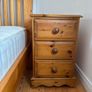 Matching chest of drawers and bedside locker Image 2
