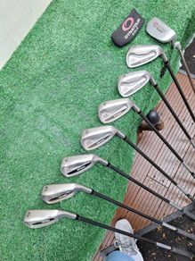 Golf clubs, full set and bag