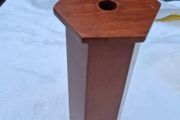 Mid Century Wooden Hexagnol Kaleidoscope