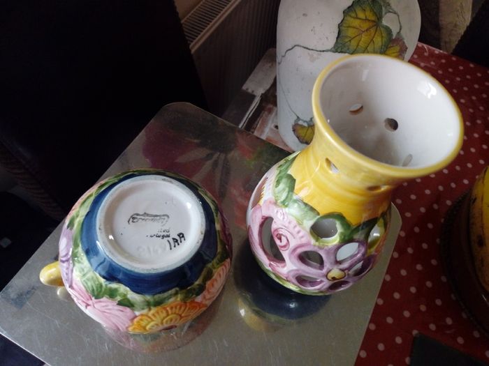 Pottery Candle Holder