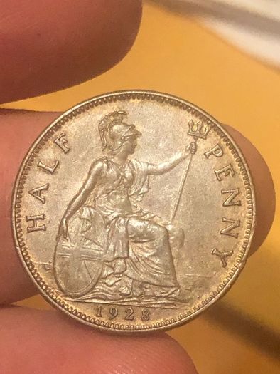 1928 Halfpenny George V
