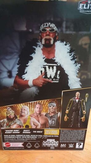 Wwe elite Hollywood Hulk Hogan WrestleMania series