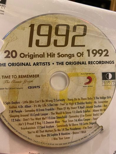 Birthday Cd 1992