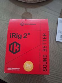 Irig 2 mobile guitar interface
