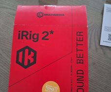 Irig 2 mobile guitar interface